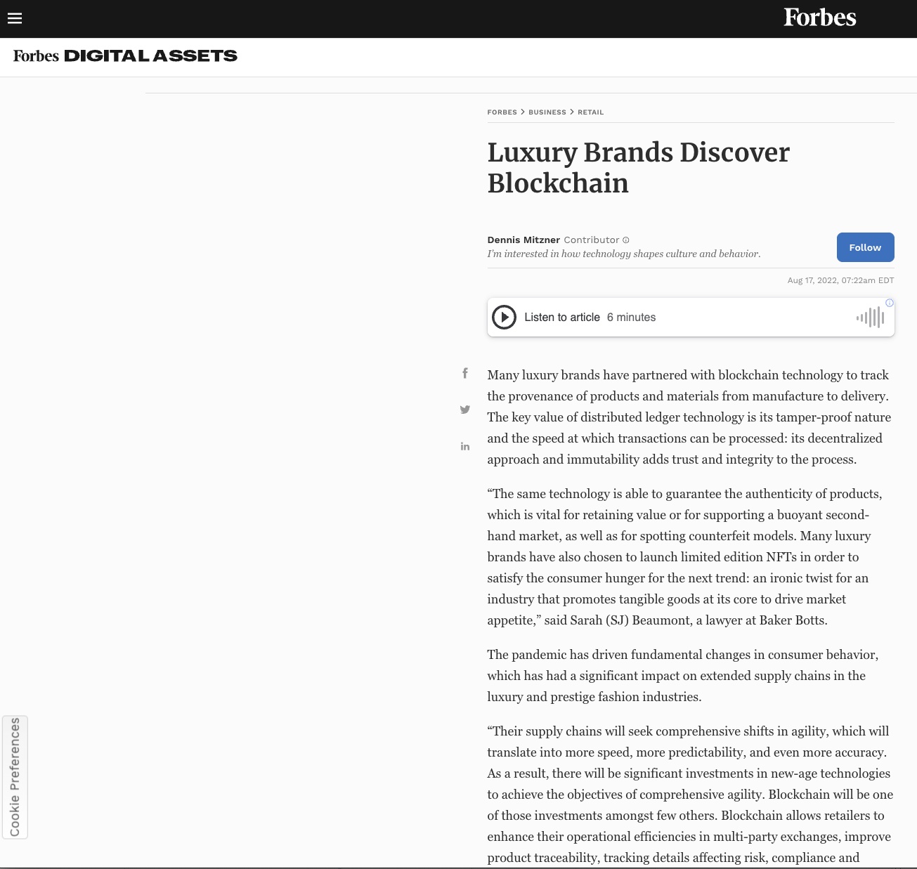 Luxury Brands in The New Age